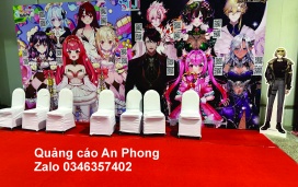 Dịch Vụ Thi Công Backdrop Anime | Thiết Kế & Thi Công Chuyên Nghiệp