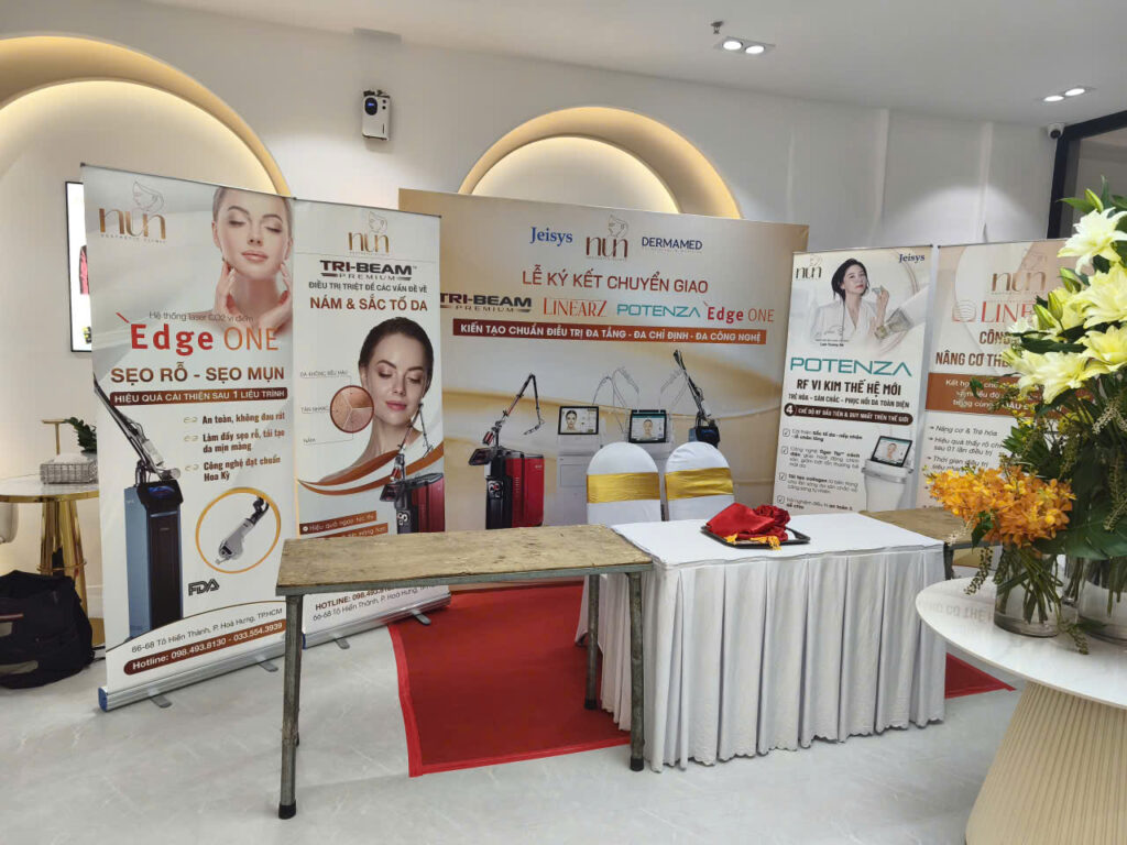 Backdrop lễ ký kết