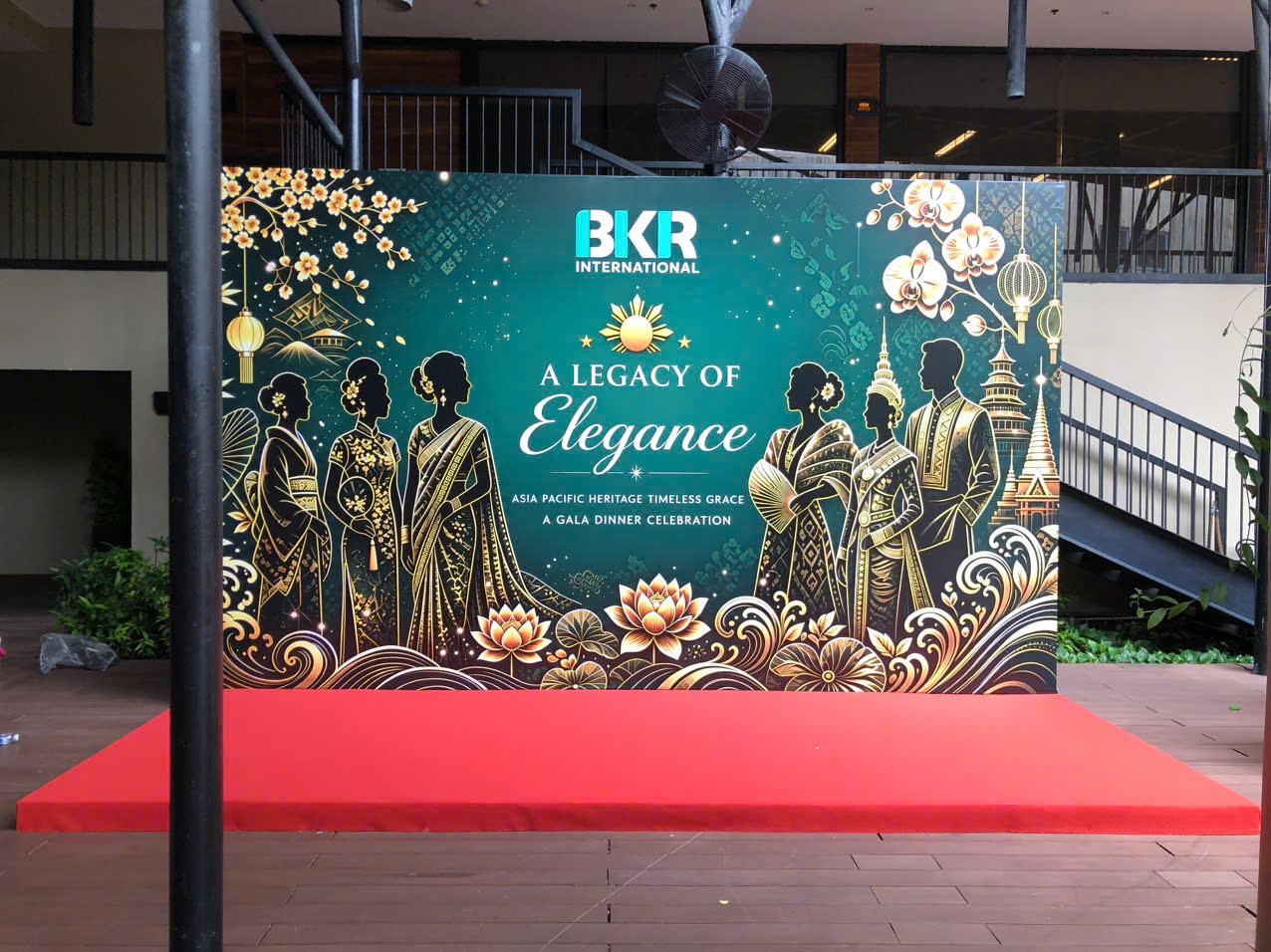 Thi công backdrop sân khấu TPHCM tại An Phong
